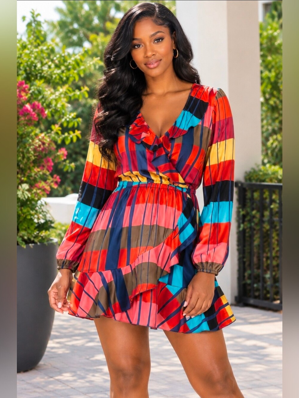 NEW!! Colorful Striped Women's Dress,Sz Xsmall